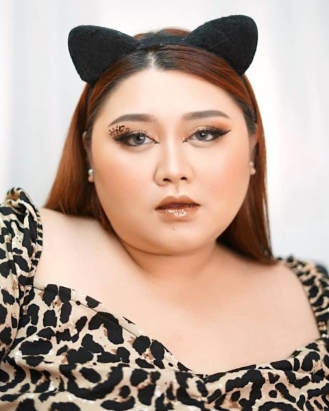 10 Makeup Kreatif Clarissa Putri, Selebgram Inspirasi Cewek Plus Size