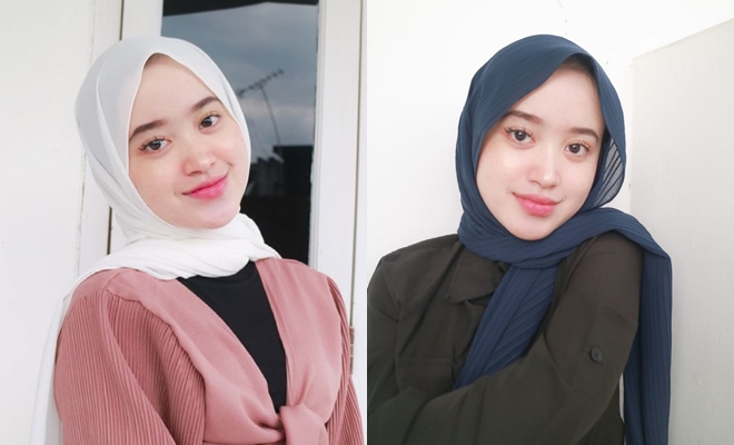 10 Pesona Indah Nada Puspita, Model Muslimah yang Bikin Adem