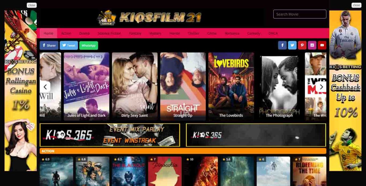 10 Situs Nonton Film Bioskop Gratis Pengganti IndoXXI Subtitle Indonesia