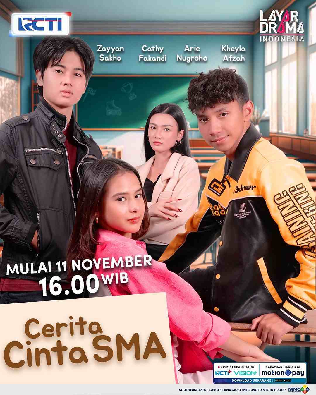 Cerita Cinta SMA - Sinopsis, Pemain, OST, Review