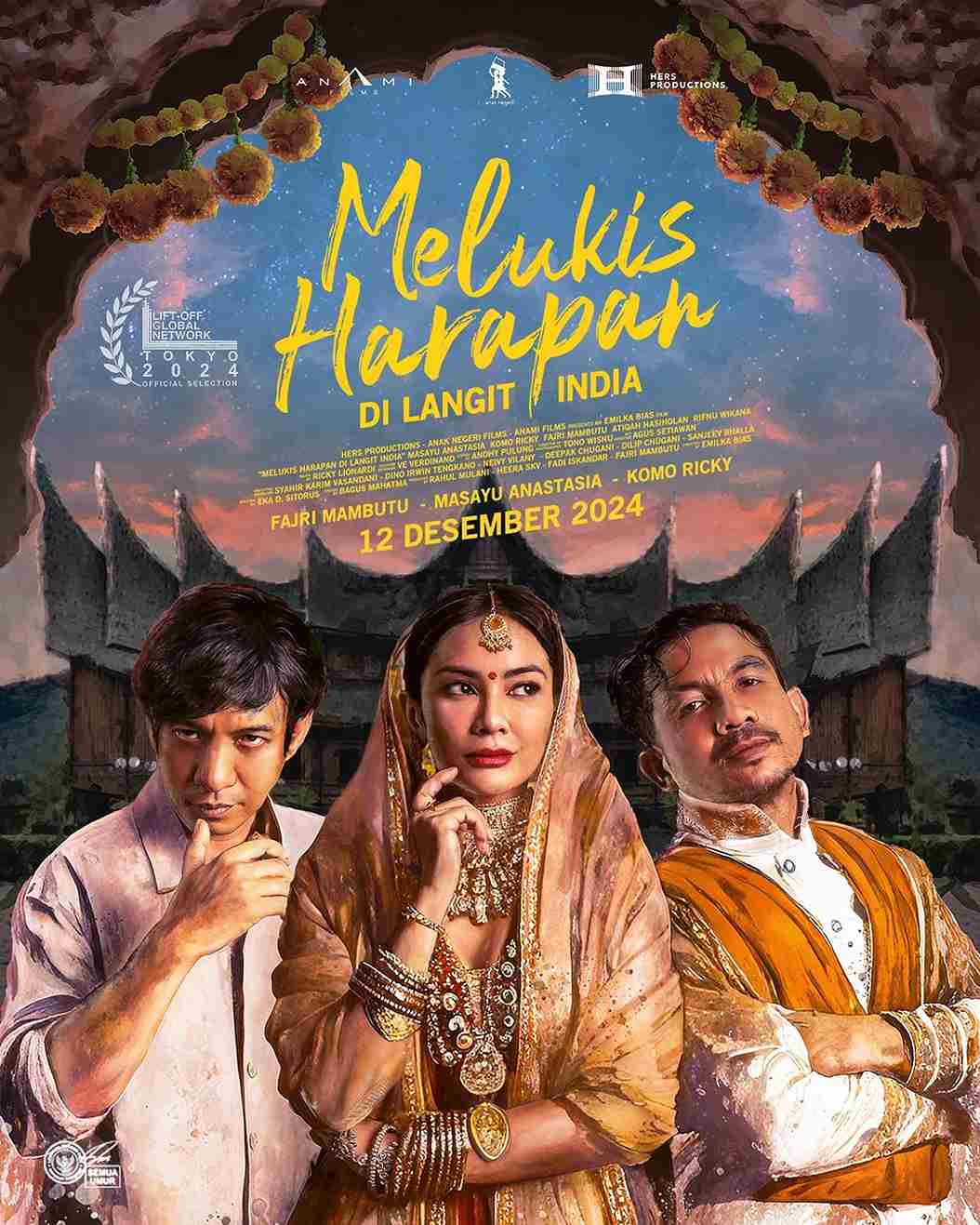 Melukis Harapan di Langit India - Sinopsis, Pemain, OST, Review