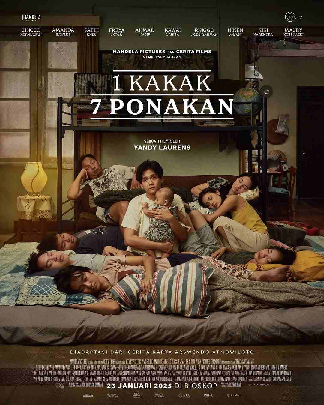 1 Kakak 7 Keponakan - Sinopsis, Pemain, OST, Review